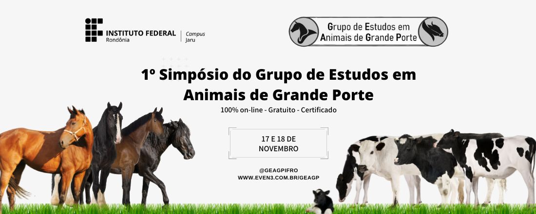 1º Simpósio do Grupo de Estudos em Animais de Grande Porte