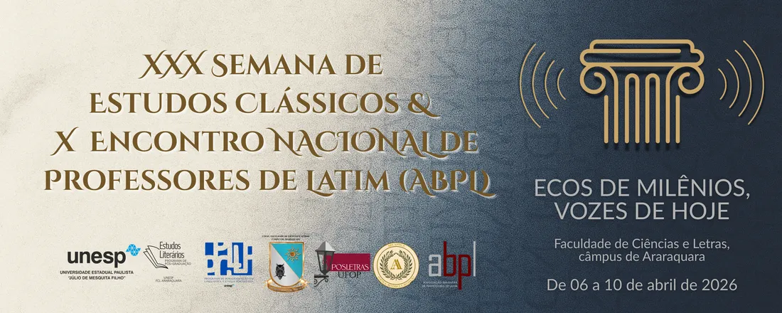 XXX Semana de Estudos Clássicos & X Encontro Nacional de Professores de Latim