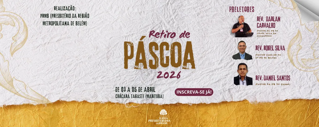 RETIRO DE PÁSCOA 2026
