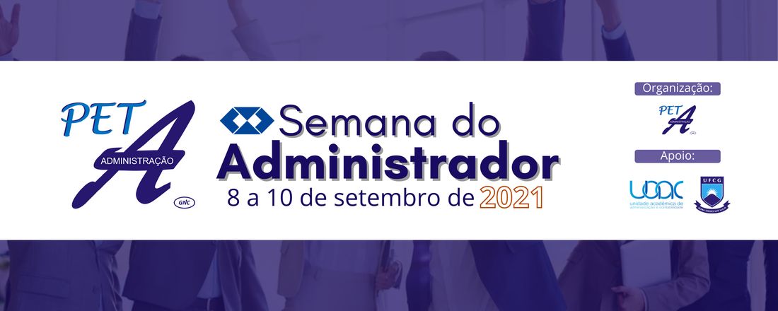 Semana do Administrador - PET ADM UFCG
