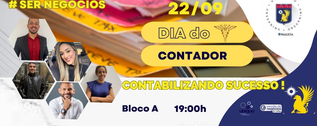 DIA DO CONTADOR - CONTABILIZANDO SUCESSOS