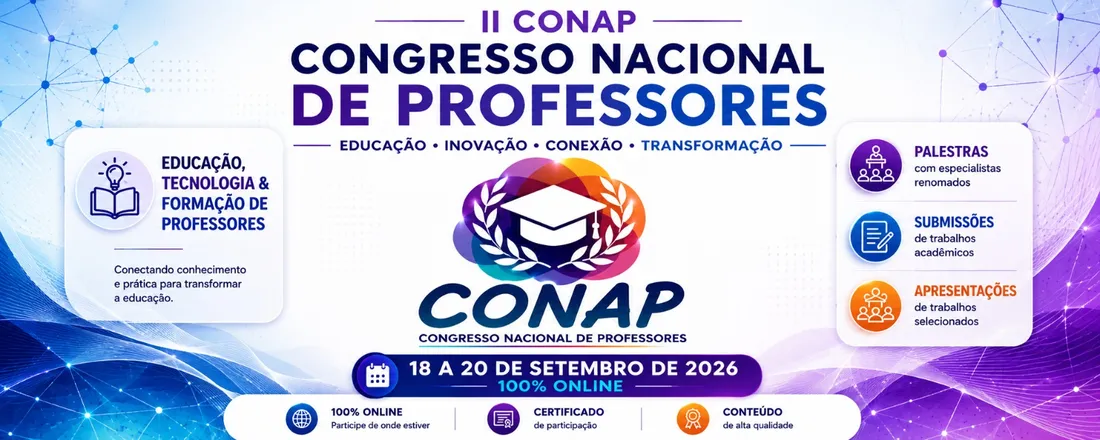 II CONAP - Congresso Nacional de Professores