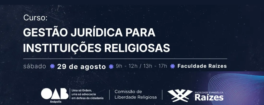 Gestão Jurídica para Instituições Religiosas