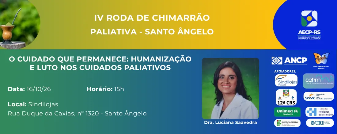 IV Roda de Chimarrão Paliativa