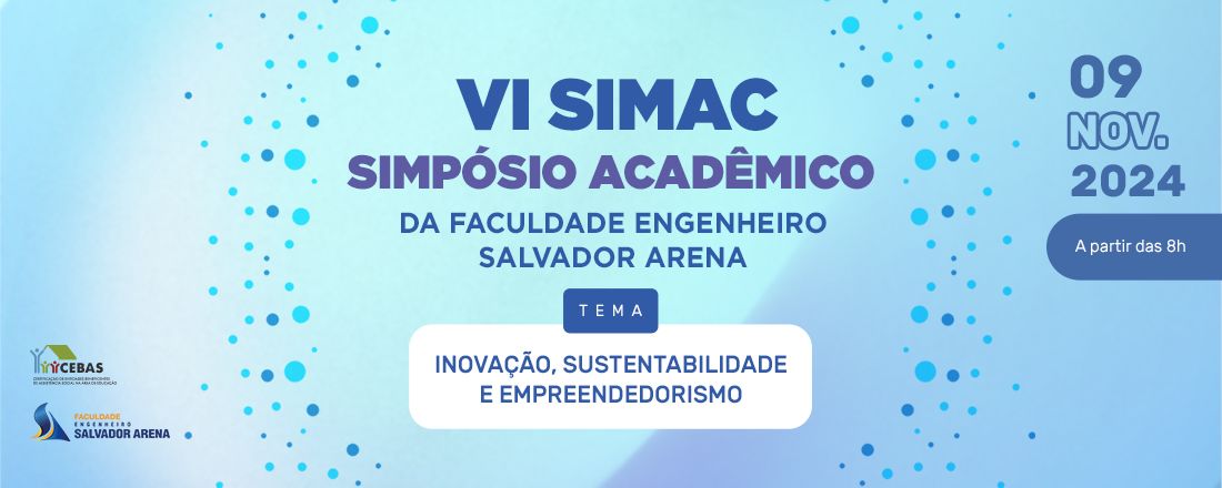 VI Simpósio Acadêmico da Faculdade Engenheiro Salvador Arena - VI SIMAC