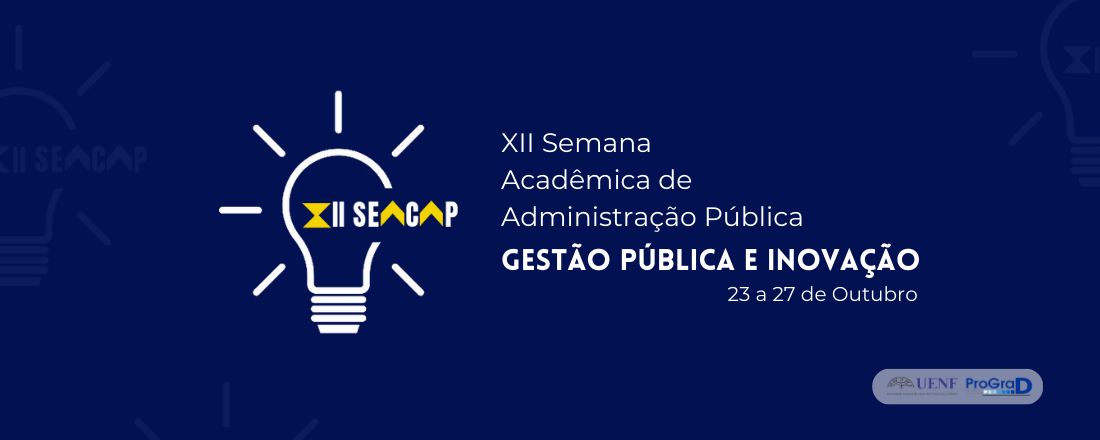 XII Semana Acadêmica de Administração Pública