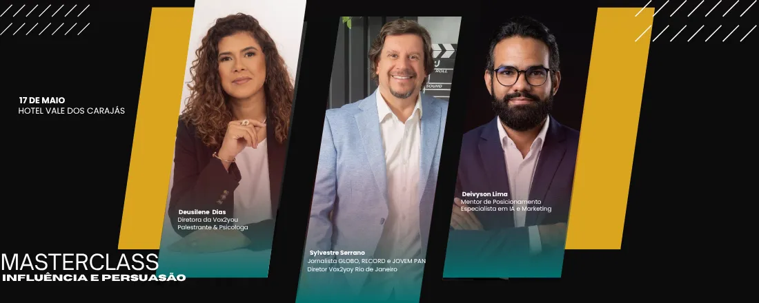 Master Class - Influência e Persuasão - Transforme sua comunicação na era da IA