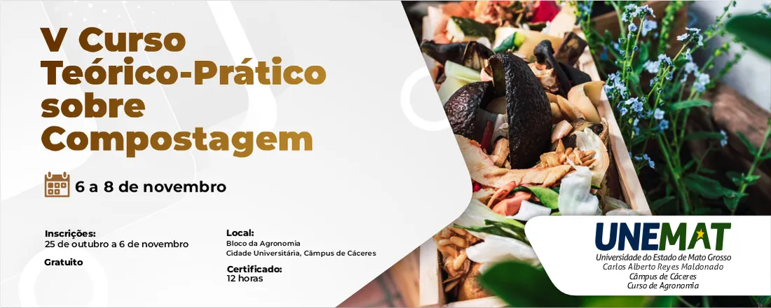V CURSO TEORICO-PRÁTICO SOBRE COMPOSTAGEM