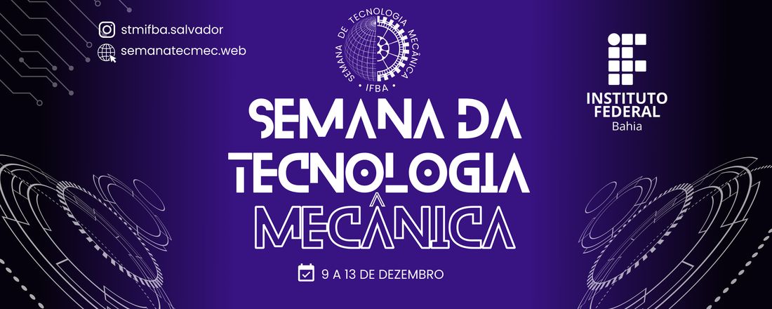 VIII Semana de Tecnologia Mecânica
