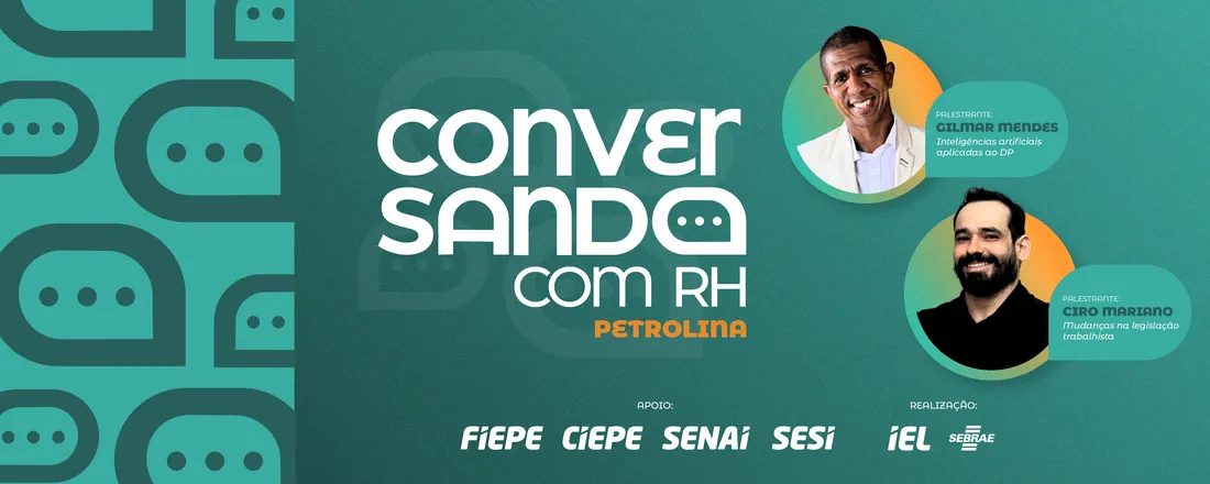 CONVERSANDO COM RH 2026 - PETROLINA