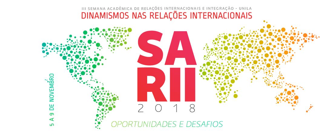 III Semana Acadêmica de Relações Internacionais e Integração - UNILA