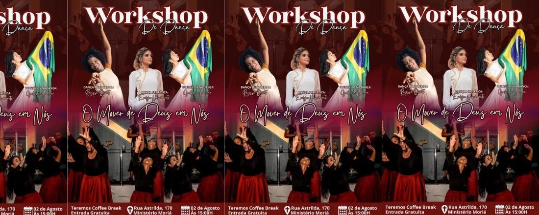 Workshop de dança - O mover de Deus em nós