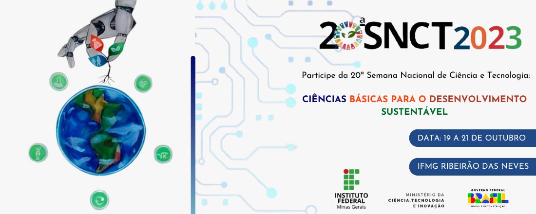 Semana Nacional de Ciência e Tecnologia do IFMG - SNCT 2023