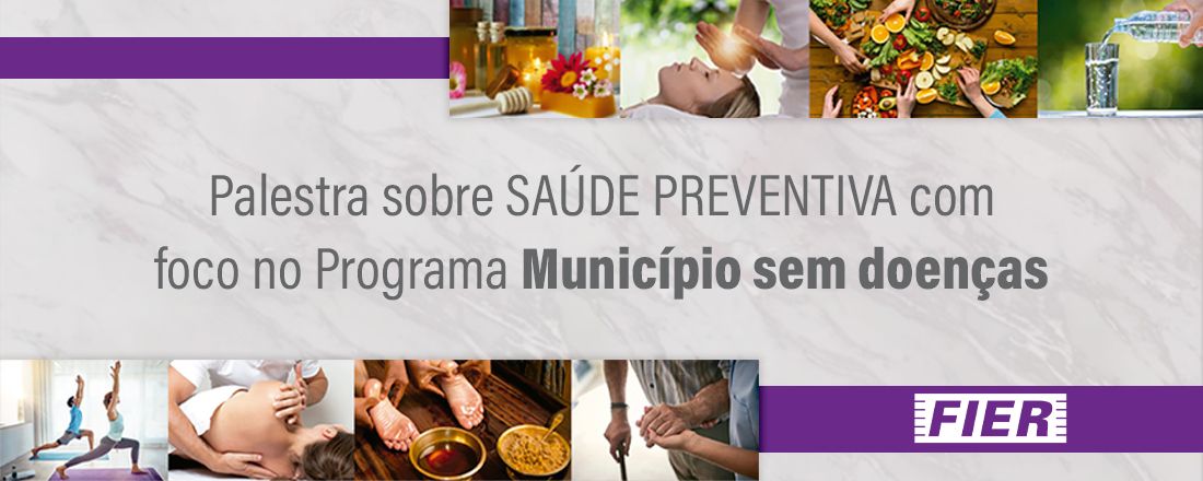 Palestra Saúde Preventiva - Programa Município sem Doenças