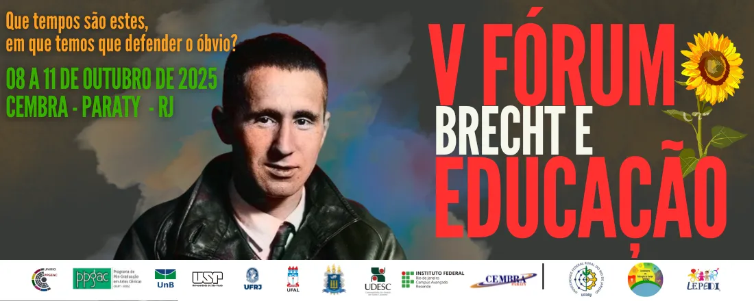 V Fórum Brecht e Educação