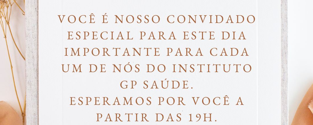 Inauguração Instituto GP Saúde