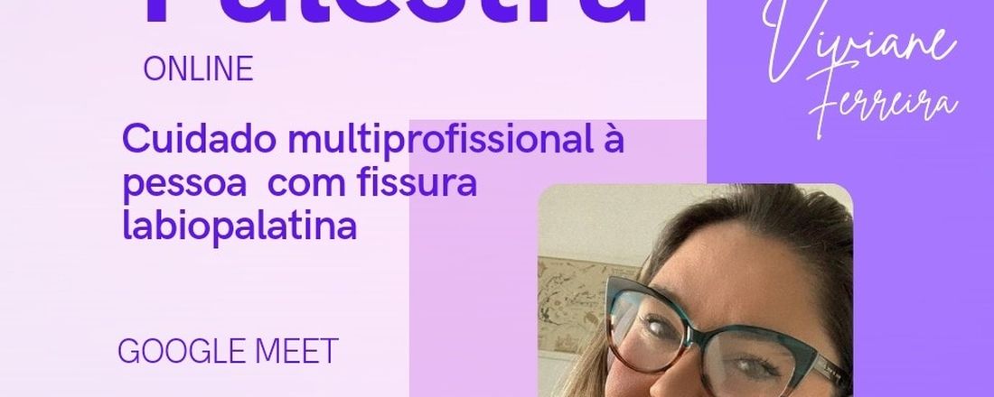 Cuidado multiprofissional à pessoa com fissura labiopalatina