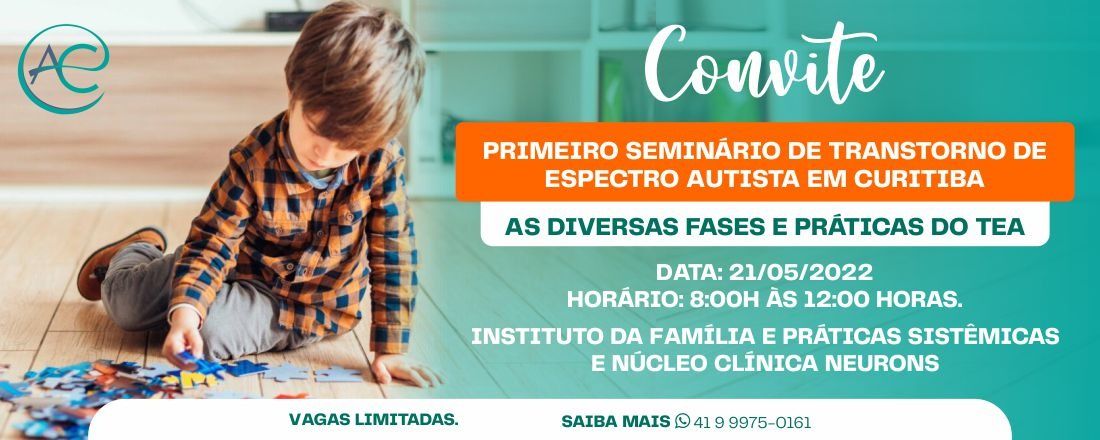 Seminário de Transtorno de Espectro Autista em Curitiba