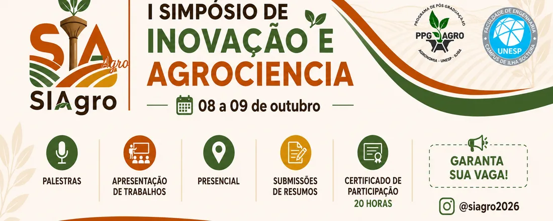 I Simpósio de Inovação e Agrociência