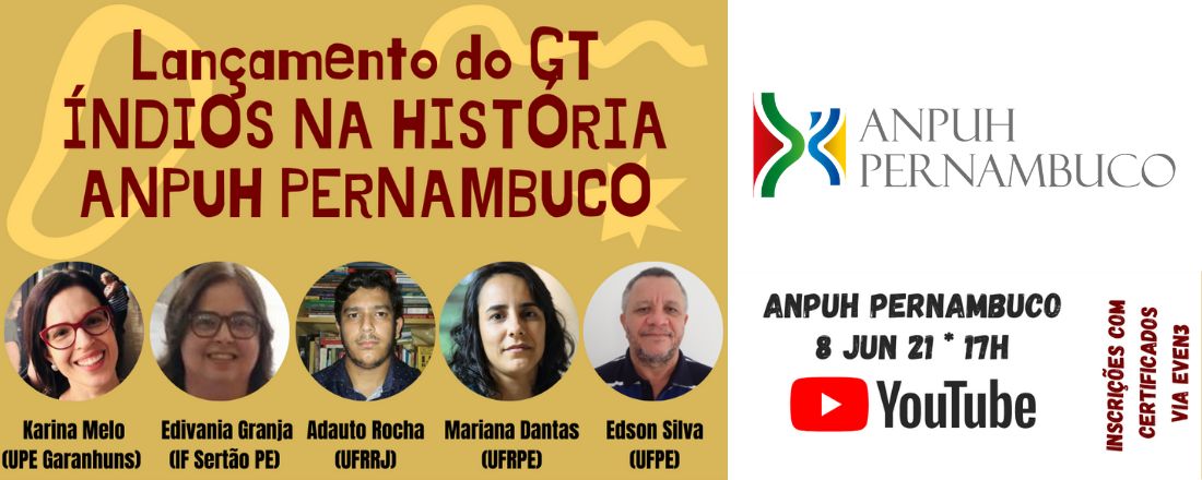 Lançamento do GT Índios na História Anpuh Pernambuco