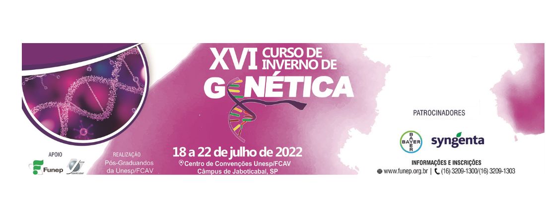 XVI CURSO DE inverno de genética