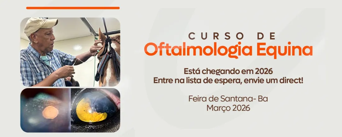 I Curso de Oftalmologia Equina - TP Educação