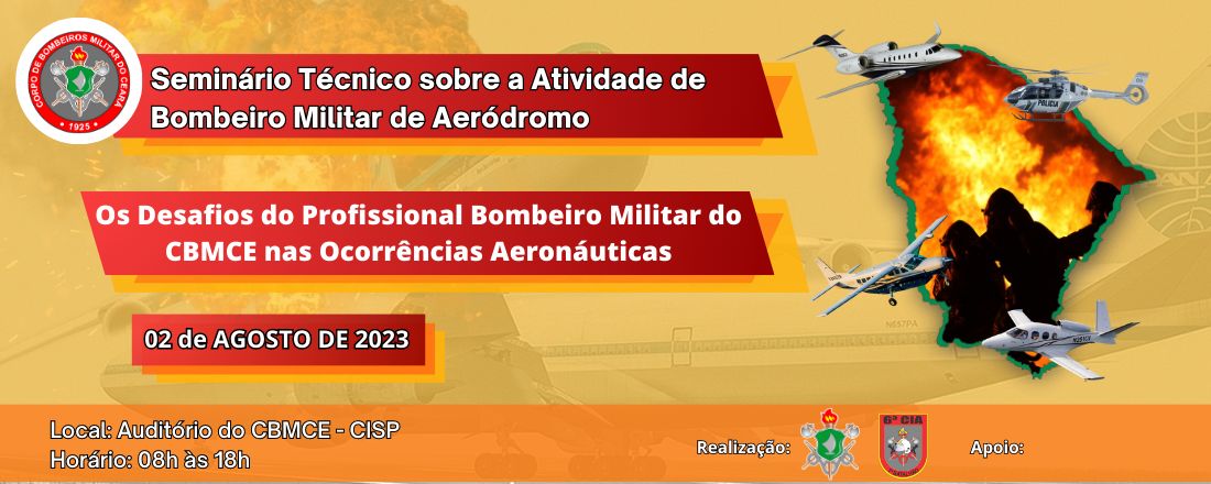 Seminário Técnico sobre Atividade de Bombeiro Militar de Aeródromo