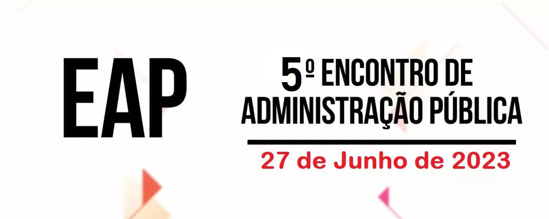 5º Encontro de Administração Pública