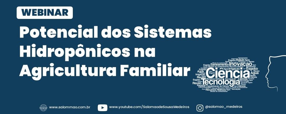 WEBINAR: Potencial dos Sistemas Hidropônicos na Agricultura Familiar