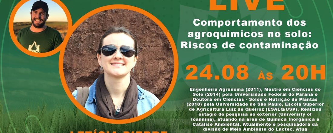 WEBINAR GRÁTIS - Comportamento dos Agroquímicos no Solo: Riscos de Contaminação