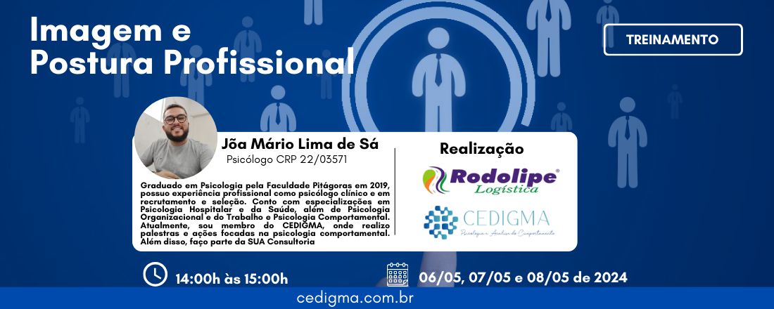 Treinamento sobre Imagem e Postura profissional