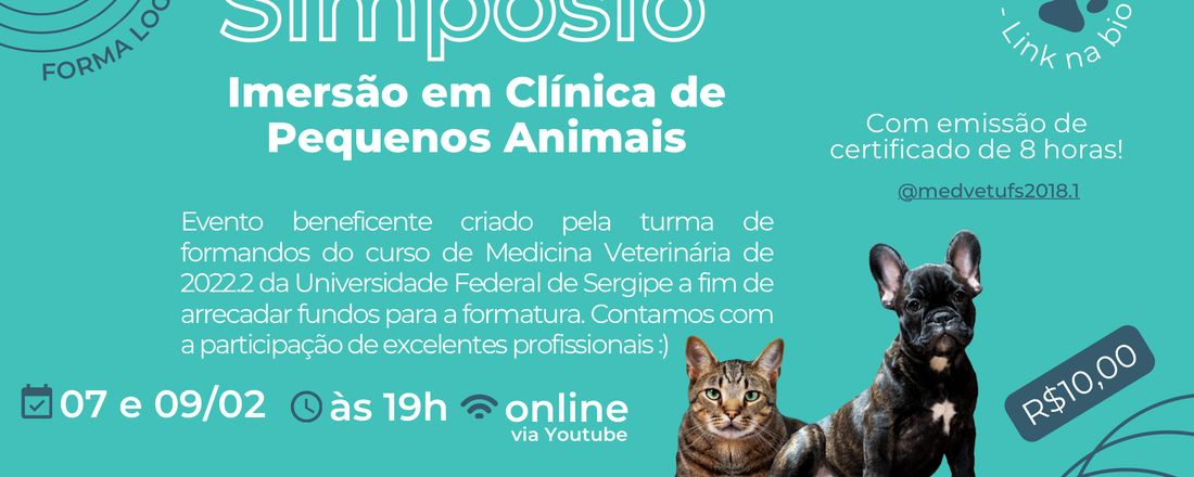 Simpósio de Imersão em Clínica de Pequenos Animais