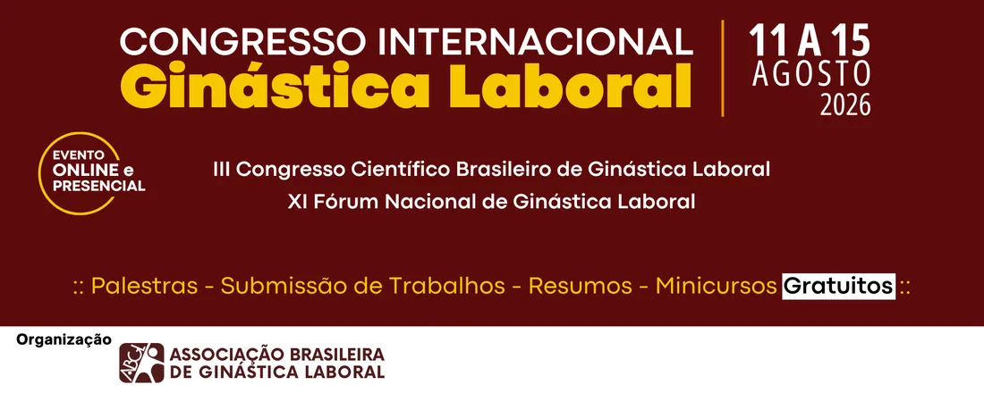 I Congresso Internacional de Ginástica Laboral