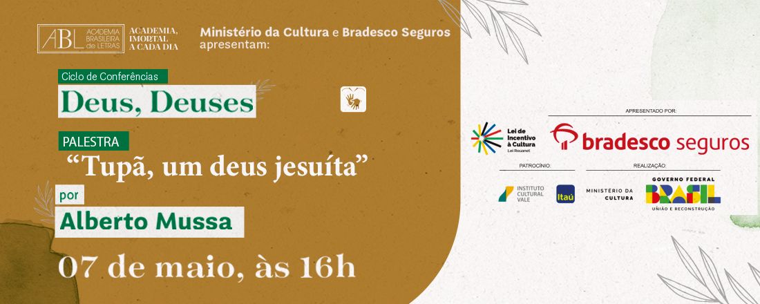 Ciclo Deus, Deuses  - "Tupã, um deus jesuíta”