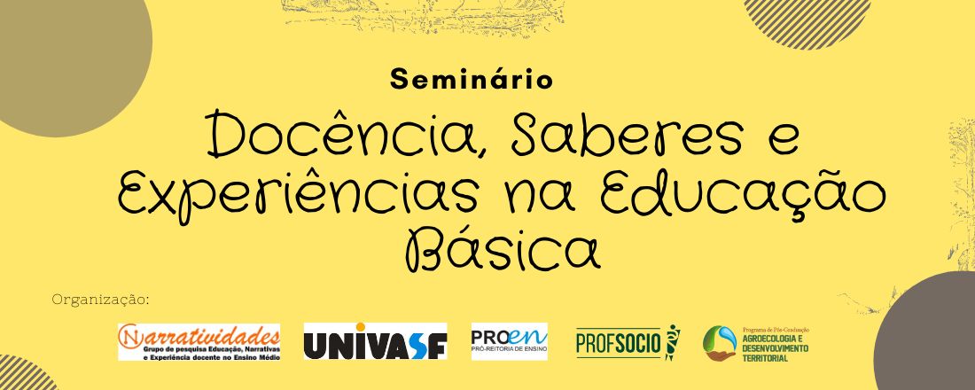 SEMINÁRIO - Docência, Saberes e Experiências na Educação Básica