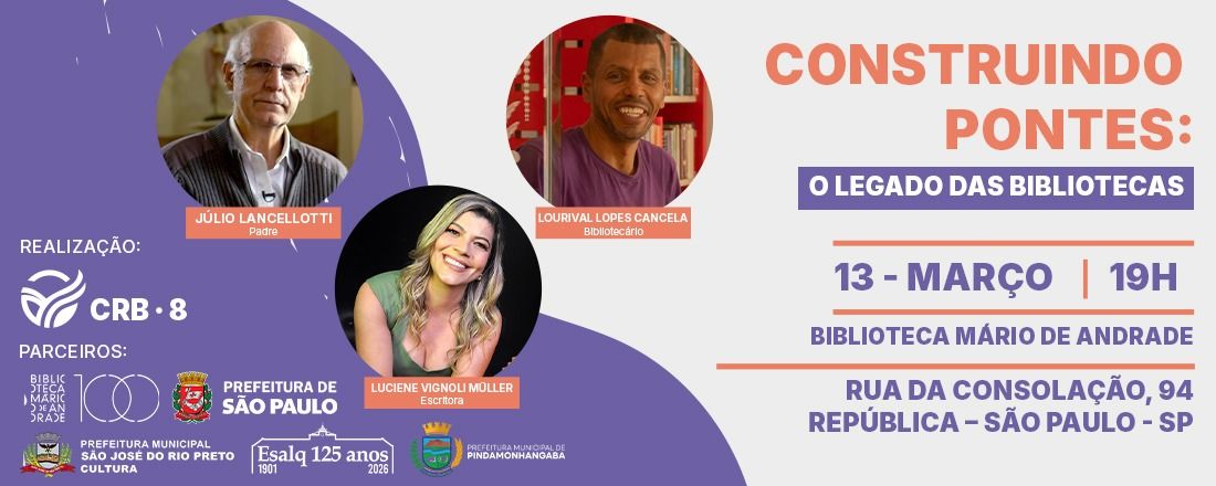 Dia da(o) Bibliotecária(o) 2026 - São Paulo (SP)
