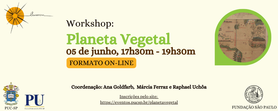 Workshop Planeta Vegetal - Formato On-line