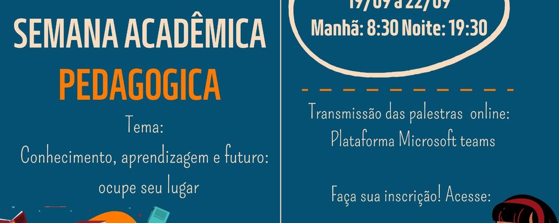 SEMANA DE PALESTRAS - PEDAGOGIA 2022/2