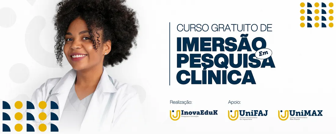 Curso gratuito de Imersão em Pesquisa Clínica