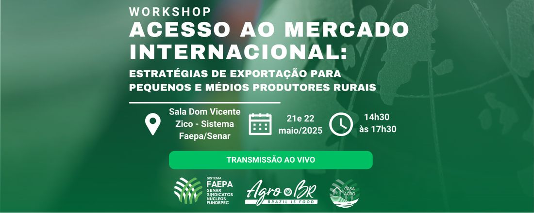 ACESSO AO MERCADO INTERNACIONAL: Estratégias de Exportação para Pequenos e Médios Produtores Rurais