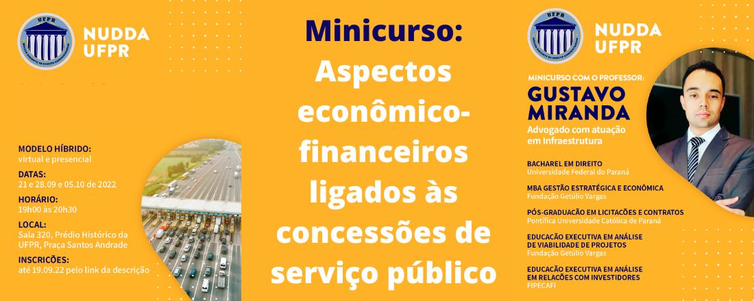 Aspectos econômico-financeiros ligados às concessões de serviço público