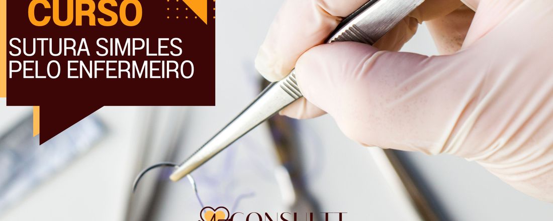 Sutura Simples realizada pela Enfermeiro