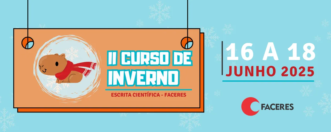 II Curso de Inverno e Escrita Científica FACERES