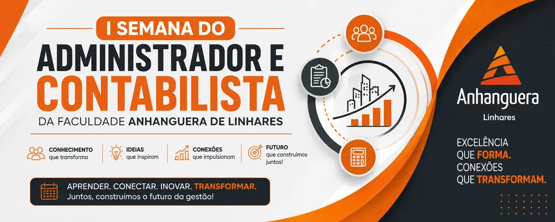 I SEMANA DE ESTUDOS DOS CURSOS DE ADMINISTRAÇÃO E CIÊNCIAS CONTÁBEIS