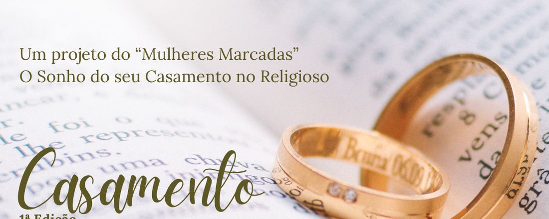 Casamento Coletivo - Mulheres Marcadas