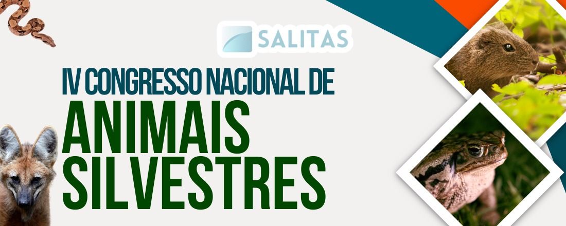 IV CONGRESSO NACIONAL DE MEDICINA DE ANIMAIS SILVESTRES