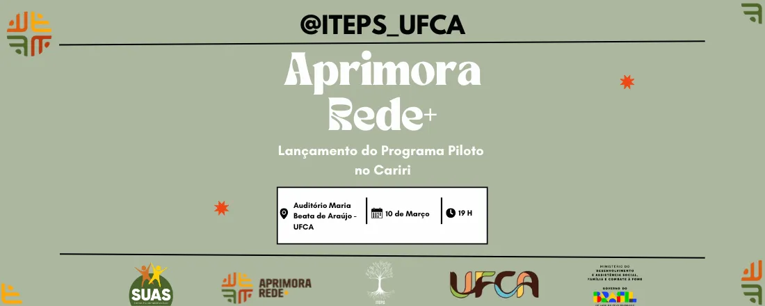 Lançamento do Programa Piloto NOSCas Cariri _ Aprimora Rede +
