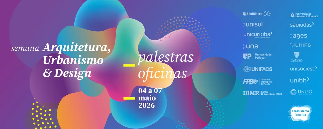 Semana de Arquitetura, Urbanismo & Design 2026-1