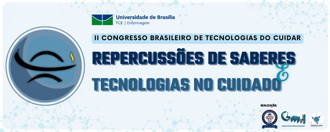 II Congresso Brasileiro de Tecnologias do Cuidar: Repercussões de Saberes e Tecnologias no Cuidado