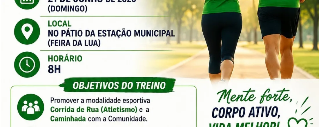 1º Treino Saúde Mental